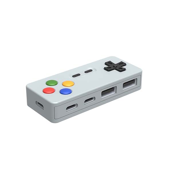 遊戲造型四合一HUB轉接器