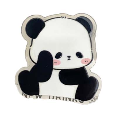 熊貓封口夾便簽夾