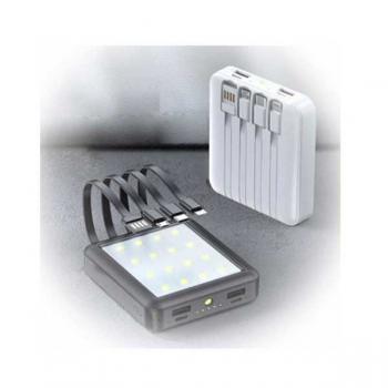 自帶四線露營燈行動電源