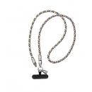 七彩掛繩夾片充電線