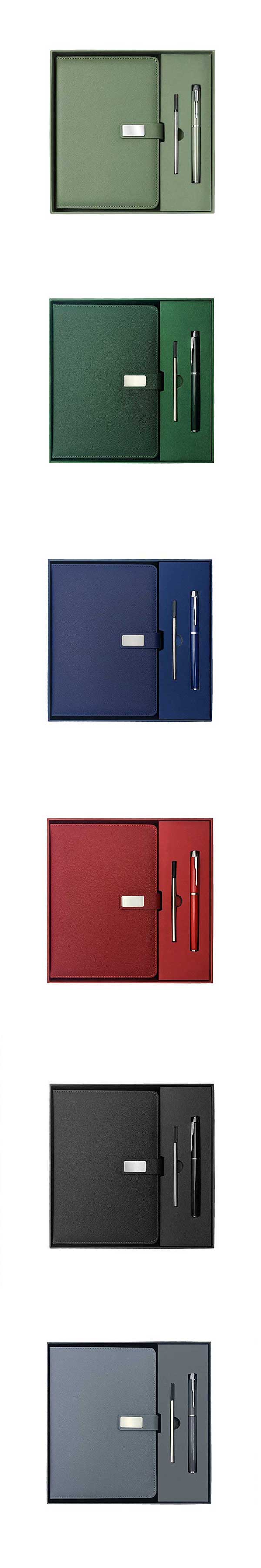 筆記本+金屬筆禮盒組